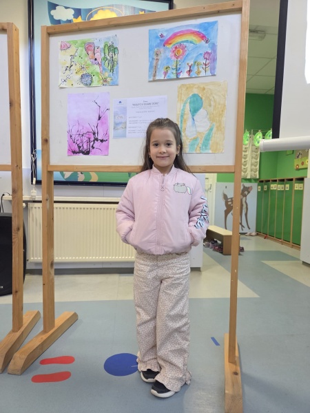 Maša Shabi osvojila peto mjesto na međunarodnom likovnom natječaju „Putevima Slave Raškaj“ - slika broj: 1